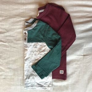 2 pack - 2T Boys Long Sleeve Shirts